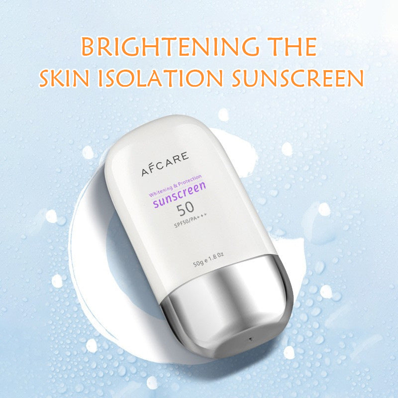 Non-greasy Facial Sunscreen Isolation UV Light Refreshing 50ml