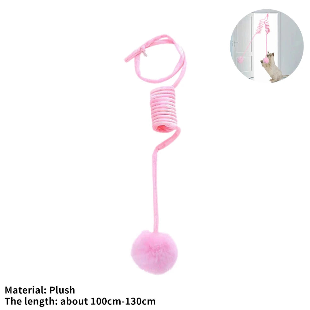 Electric Cat Ball Toys Automatic Rolling Smart Cat Toys Interactive for Cats Training Self-Moving Kitten Toys for Indoor Playing