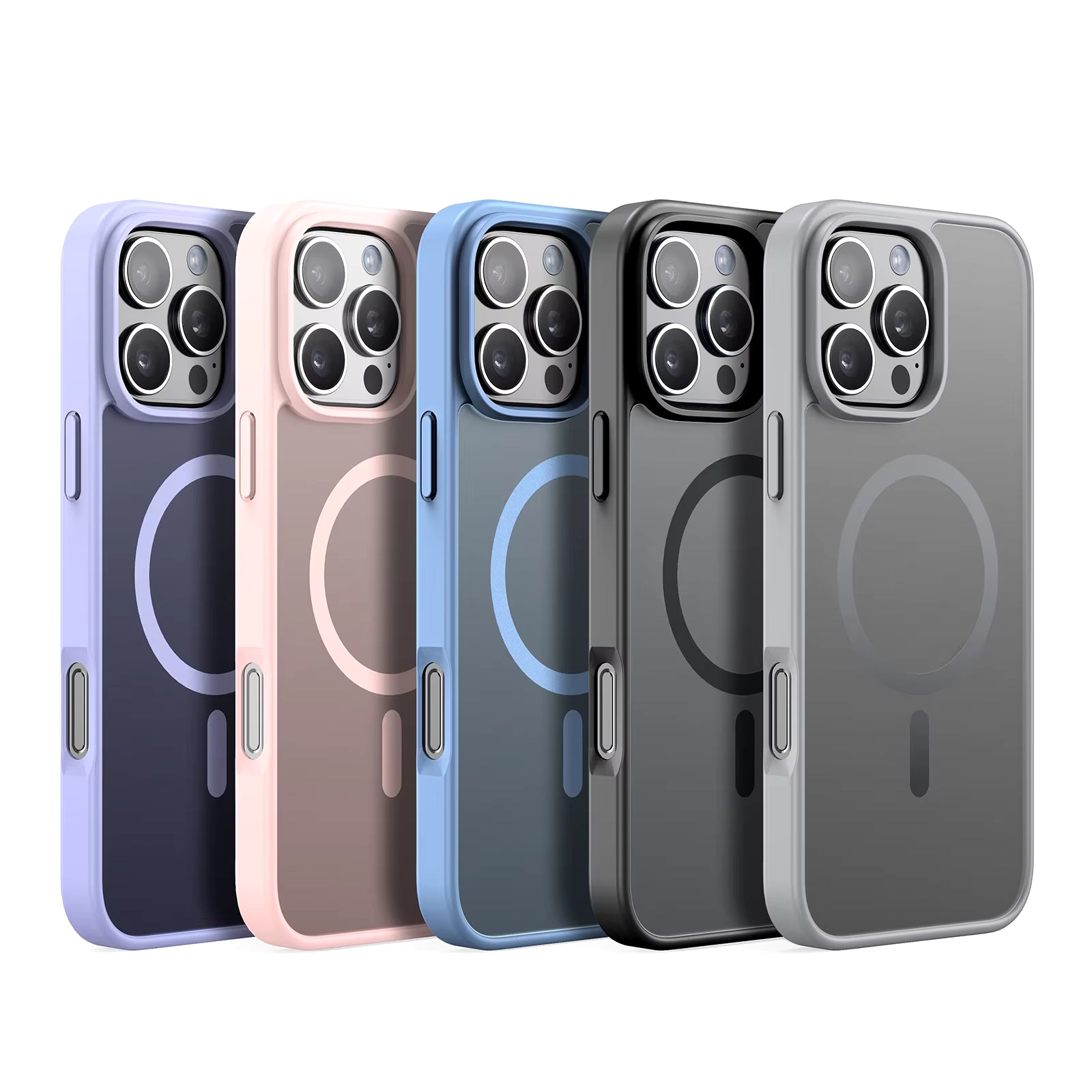 Case for Iphone 16 Pro Max for Iphone 16 Pro for Iphone 16 plus for Iphone 15 Multi-Color Back Cover with Magsafe