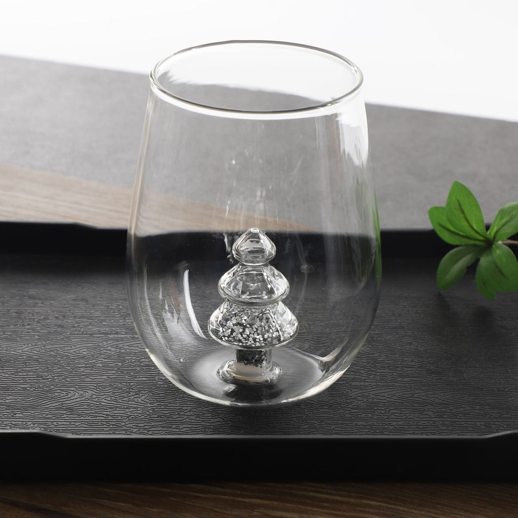 Creative High Borosilicate Glasses Christmas Tree